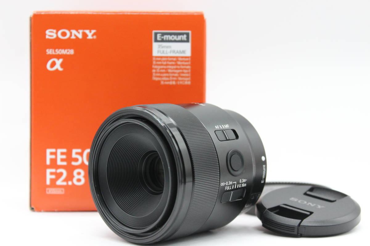 Sony 50mm F2.8 レンズ SEL50M28